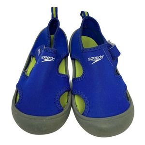 Toddler Sz Large Speedo Water Shoes~Blue
